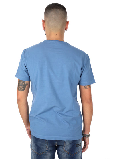 Gas scuba/s t-shirt da uomo celeste