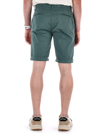 Bermuda FB da uomo verde, comfort e stile casual per la primavera estate