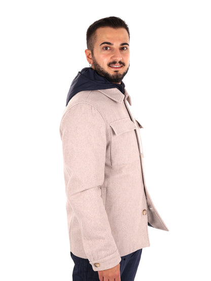 Fb Bellavista 0004, giubbotto da uomo beige