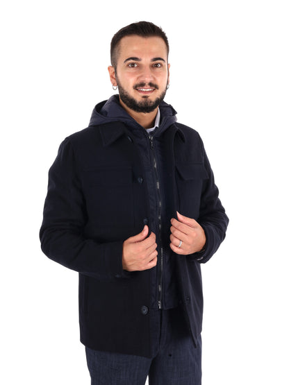 Fb Bellavista 0502, giubbotto da uomo blu