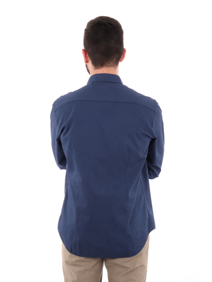 CAMICIA BENFICA FB UOMO BLU MEDIO