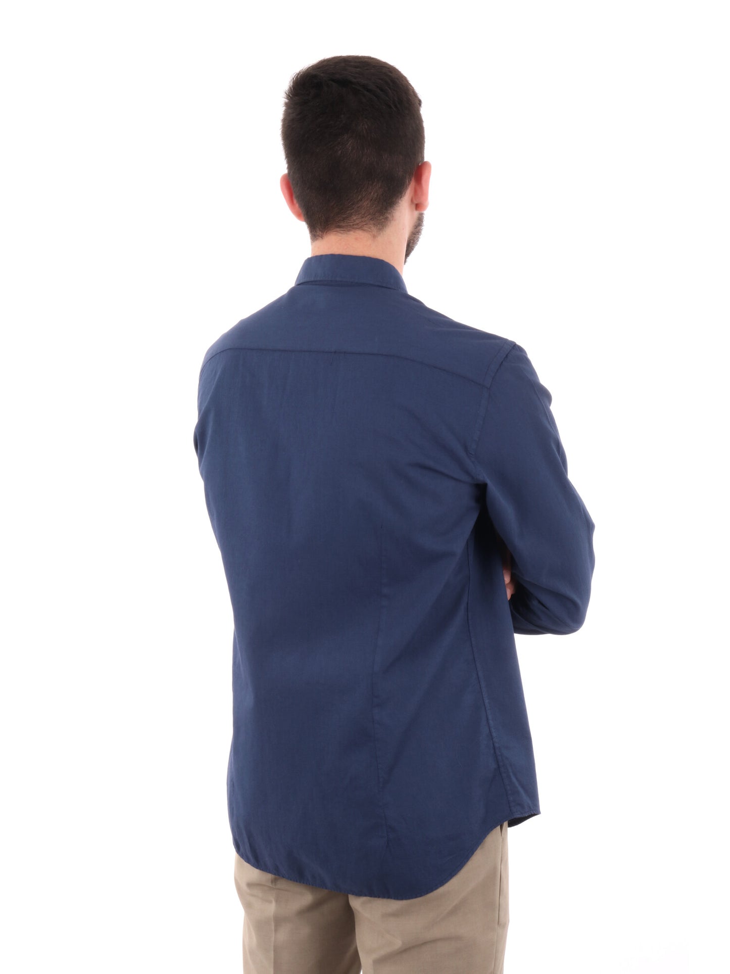 CAMICIA BENFICA FB UOMO BLU MEDIO