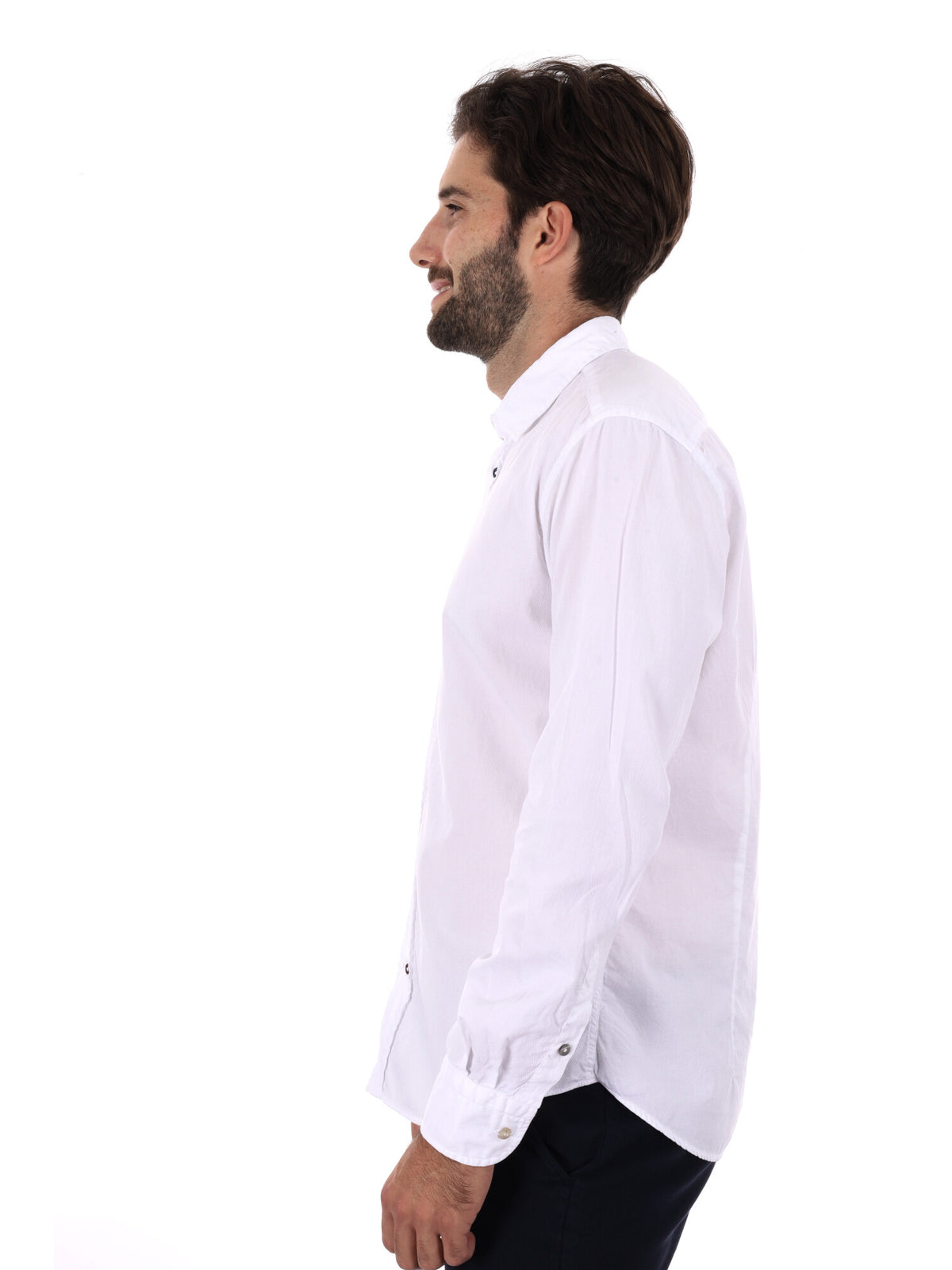 Fb camicia appesa da uomo bianco