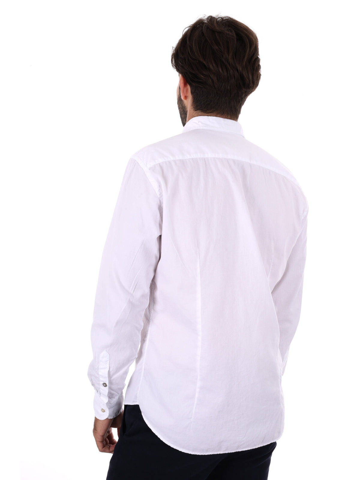 Fb camicia appesa da uomo bianco