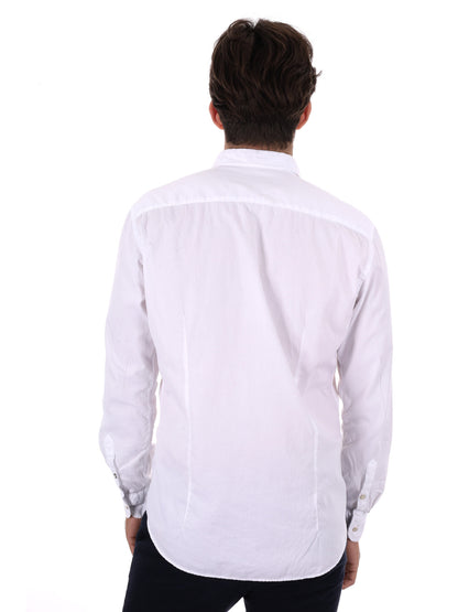 Fb camicia appesa da uomo bianco