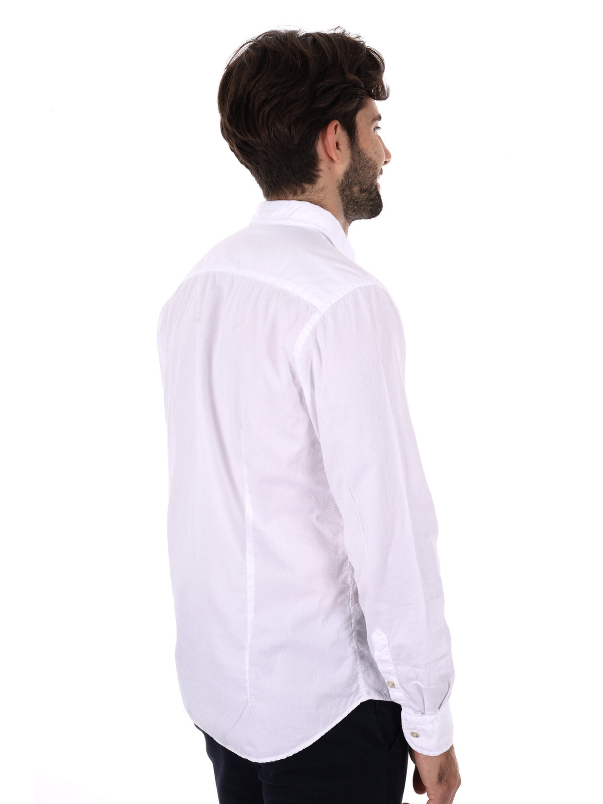 Fb camicia appesa da uomo bianco