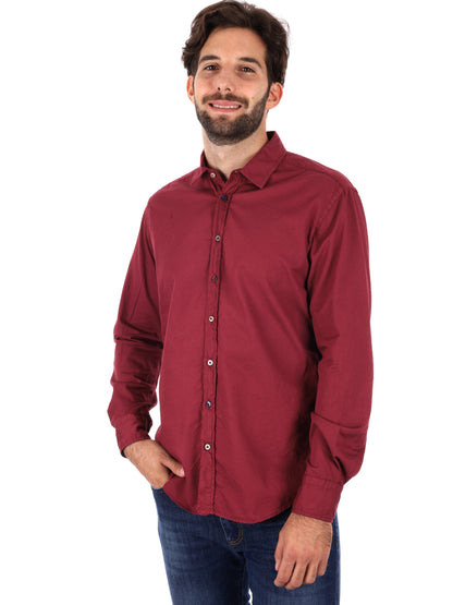 CAMICIA BENFICA FB DA UOMO BORDEAUX