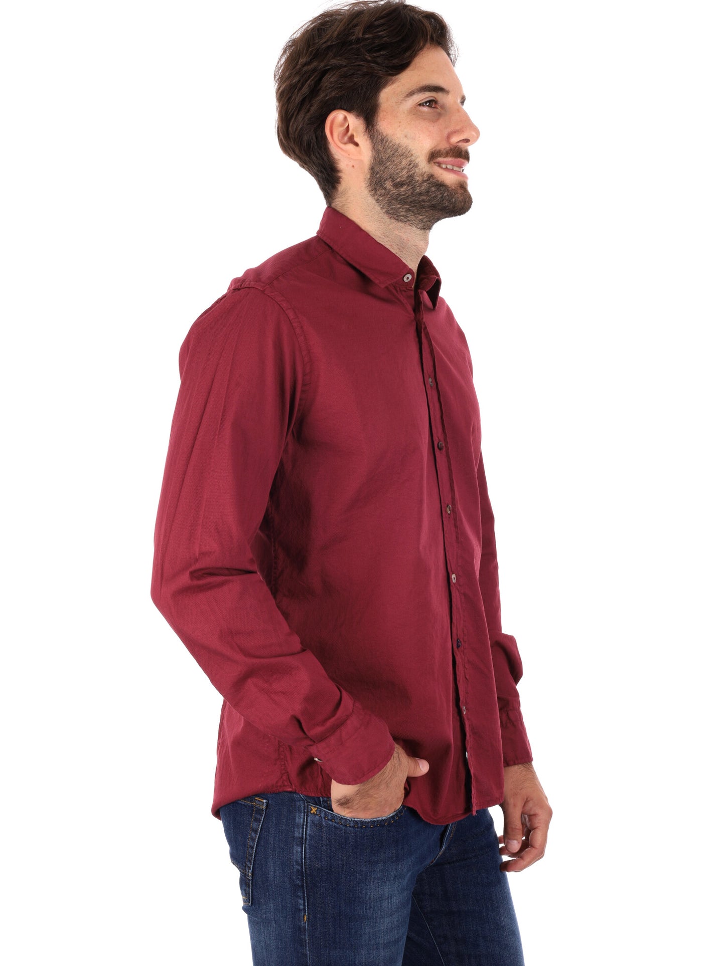 CAMICIA BENFICA FB DA UOMO BORDEAUX