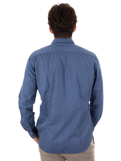 CAMICIA BENFICA FB DA UOMO INDACO