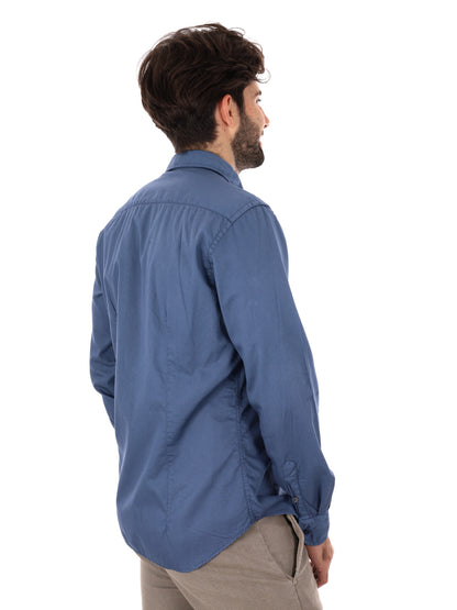 CAMICIA BENFICA FB DA UOMO INDACO