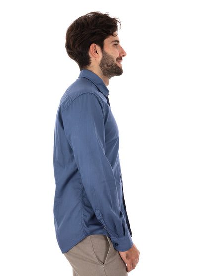 CAMICIA BENFICA FB DA UOMO INDACO