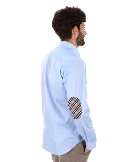 CAMICIA BERRY FB DA UOMO AZZURRO