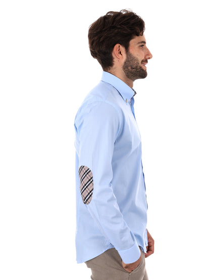 CAMICIA BERRY FB DA UOMO AZZURRO