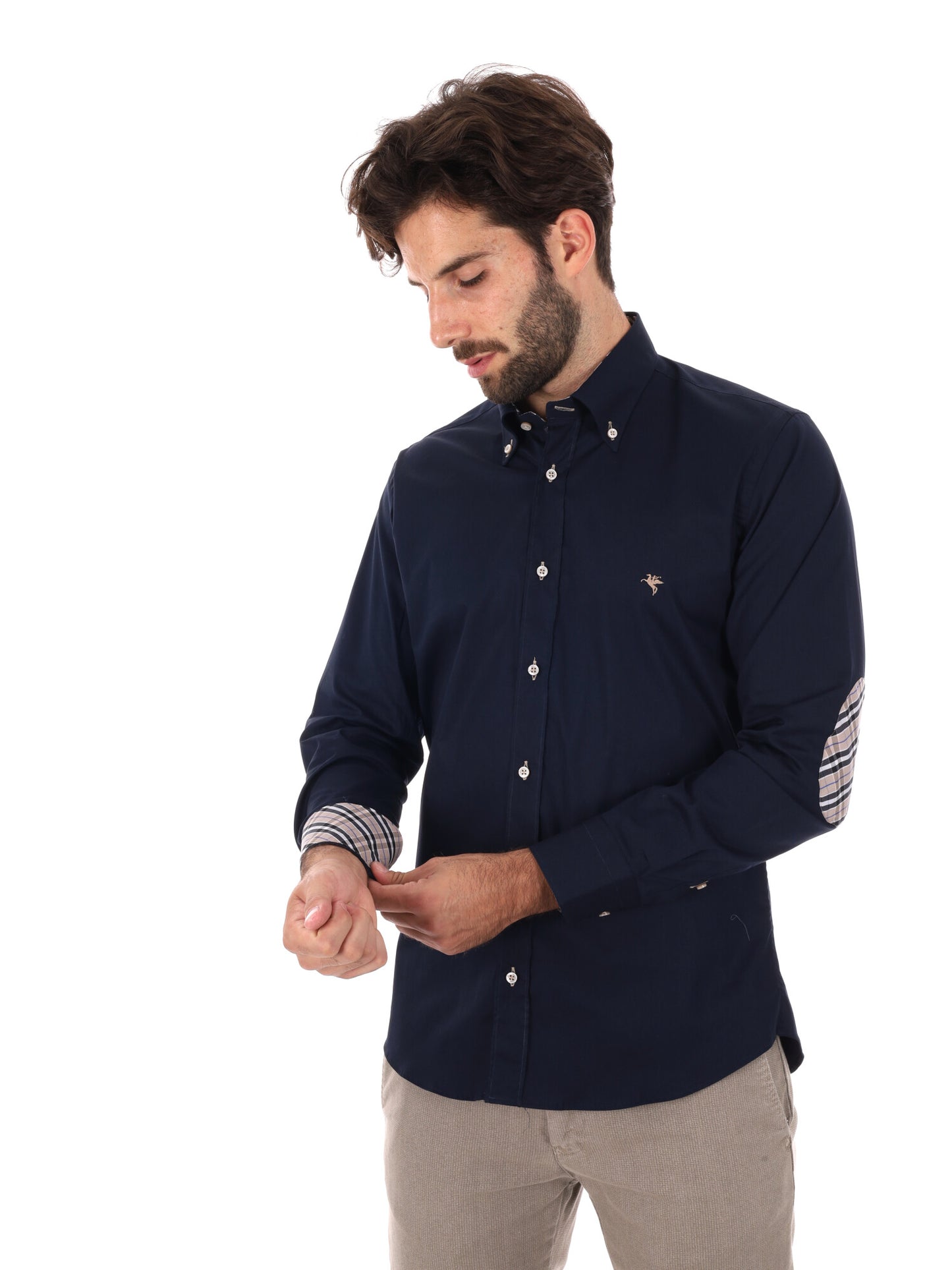 CAMICIA BERRY FB DA UOMO BLU