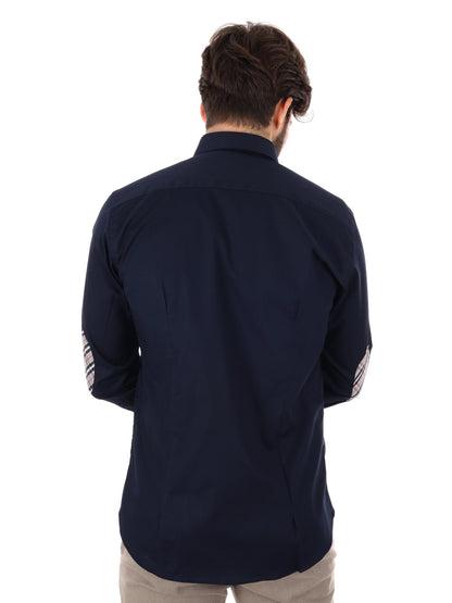 CAMICIA BERRY FB DA UOMO BLU