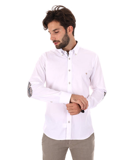 CAMICIA BERRY FB DA UOMO BIANCO