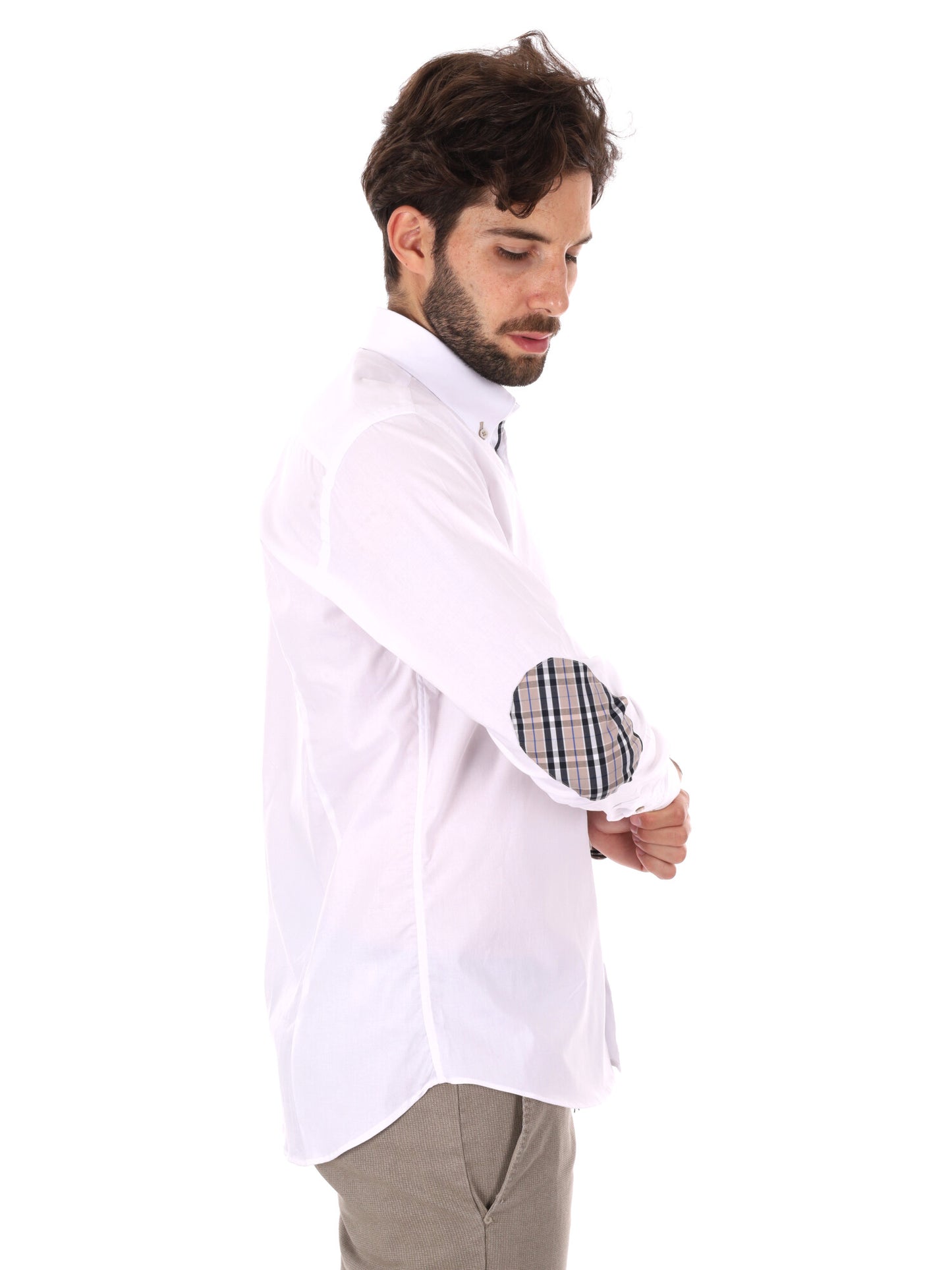 CAMICIA BERRY FB DA UOMO BIANCO