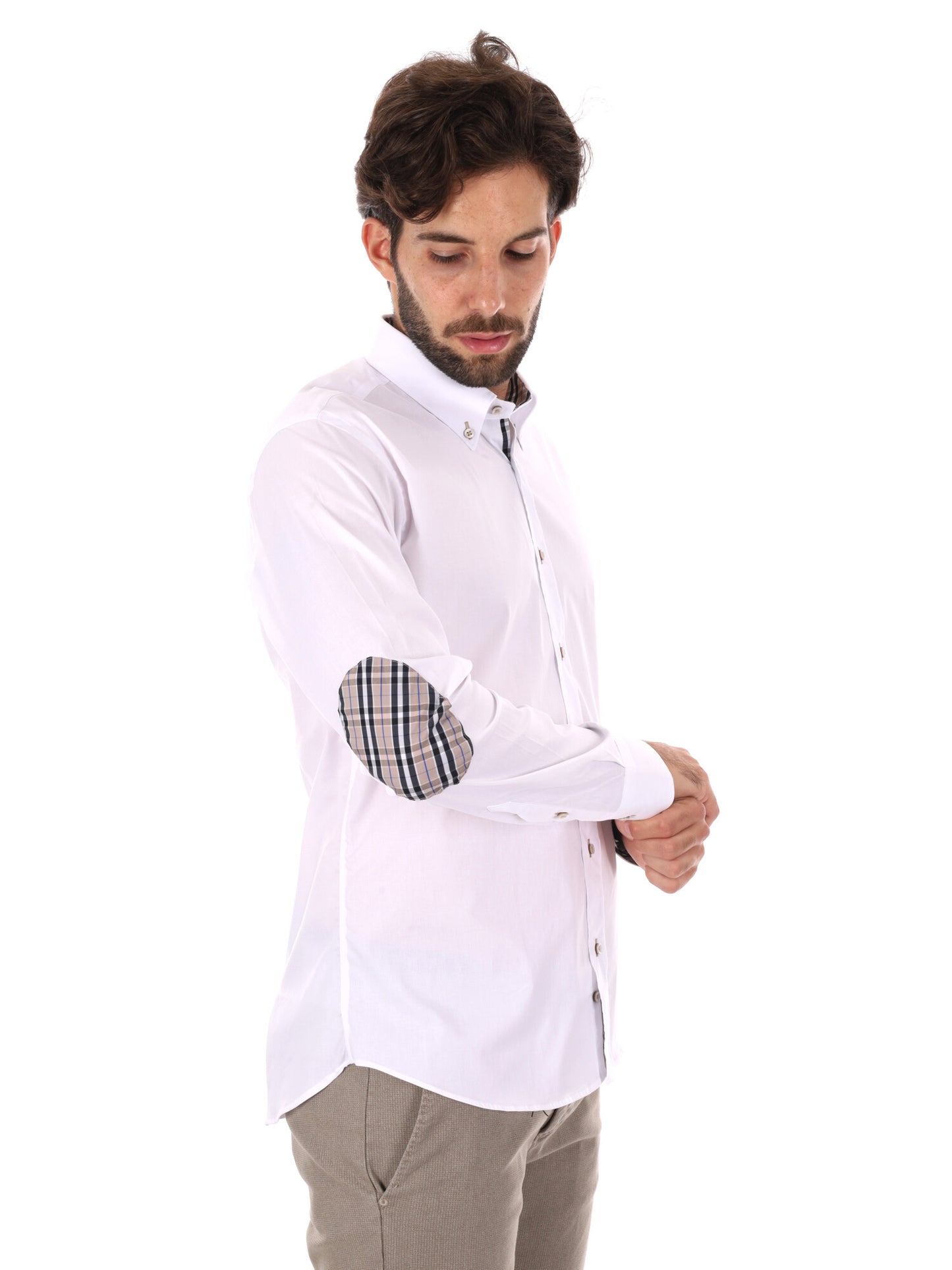 CAMICIA BERRY FB DA UOMO BIANCO