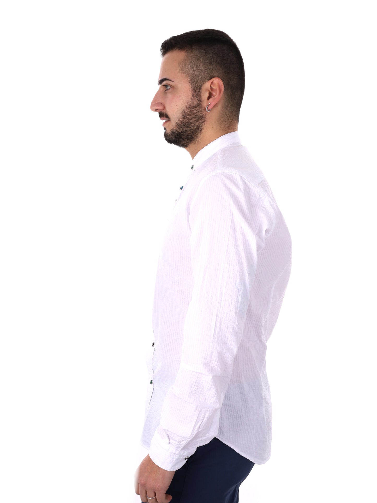 Camicia Beto Corea, elegante camicia bianca da uomo per cerimonie