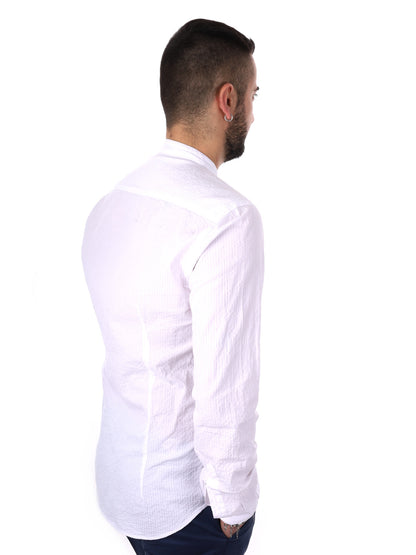 Camicia Beto Corea, elegante camicia bianca da uomo per cerimonie