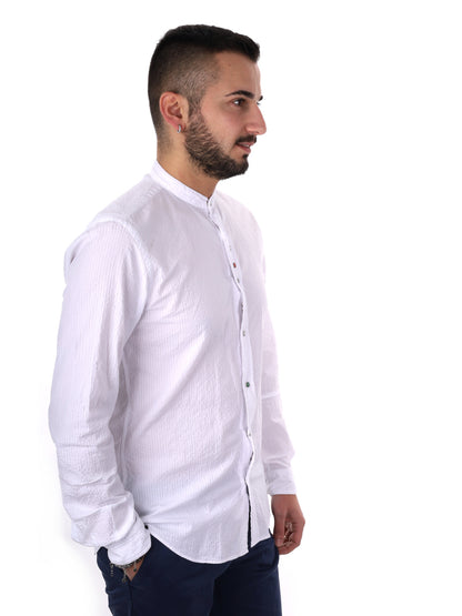 Camicia Beto Corea, elegante camicia bianca da uomo per cerimonie