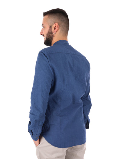 Camicia da uomo FB Beto Corea in elegante blu