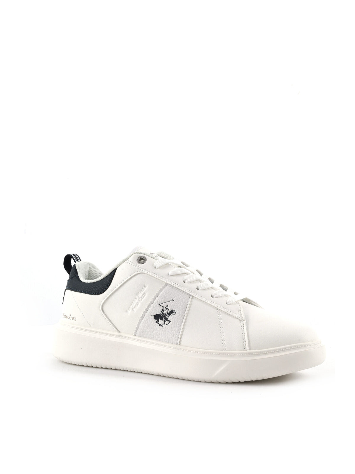 Beverly hills mix sneakers da uomo bianco-blu