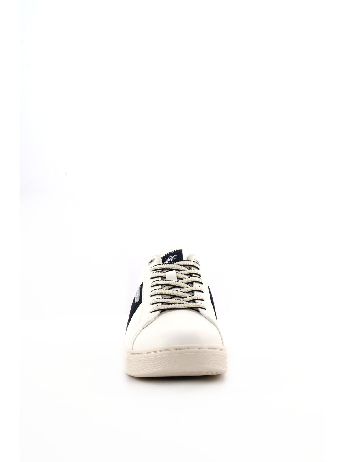 Beverly h justin mix sneakers da uomo bianco-blu