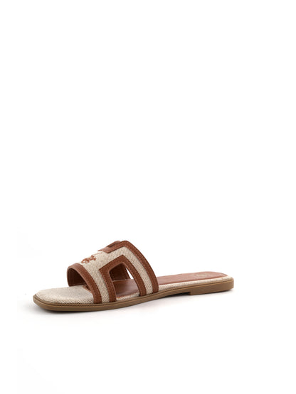 Beverly Hills Polo Club Sandali beige da donna Mina