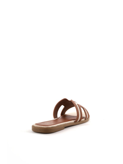 Beverly Hills Polo Club Sandali beige da donna Mina
