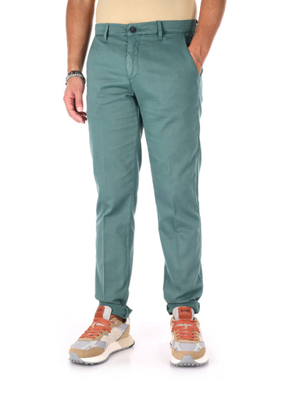 F.b. pantalone da uomo verde gucci
