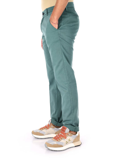 F.b. pantalone da uomo verde gucci