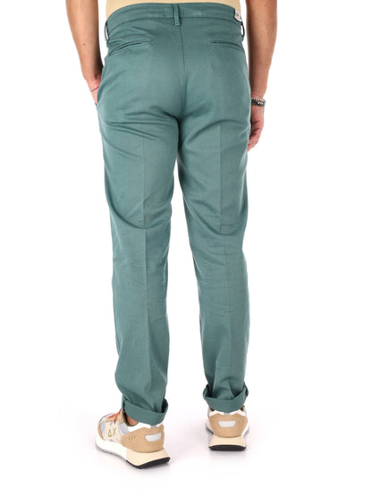 F.b. pantalone da uomo verde gucci