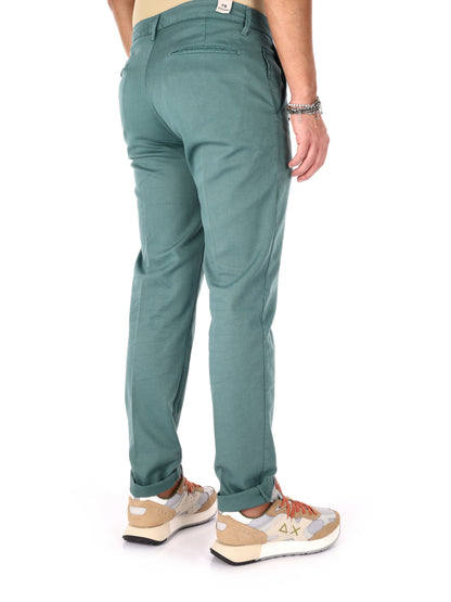 F.b. pantalone da uomo verde gucci