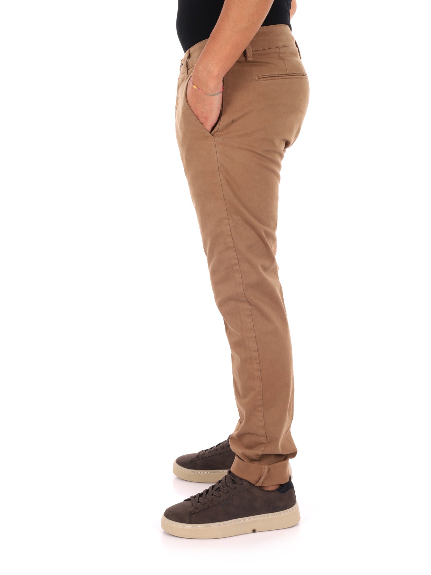 Fb Bing Camme, pantalone da uomo beige