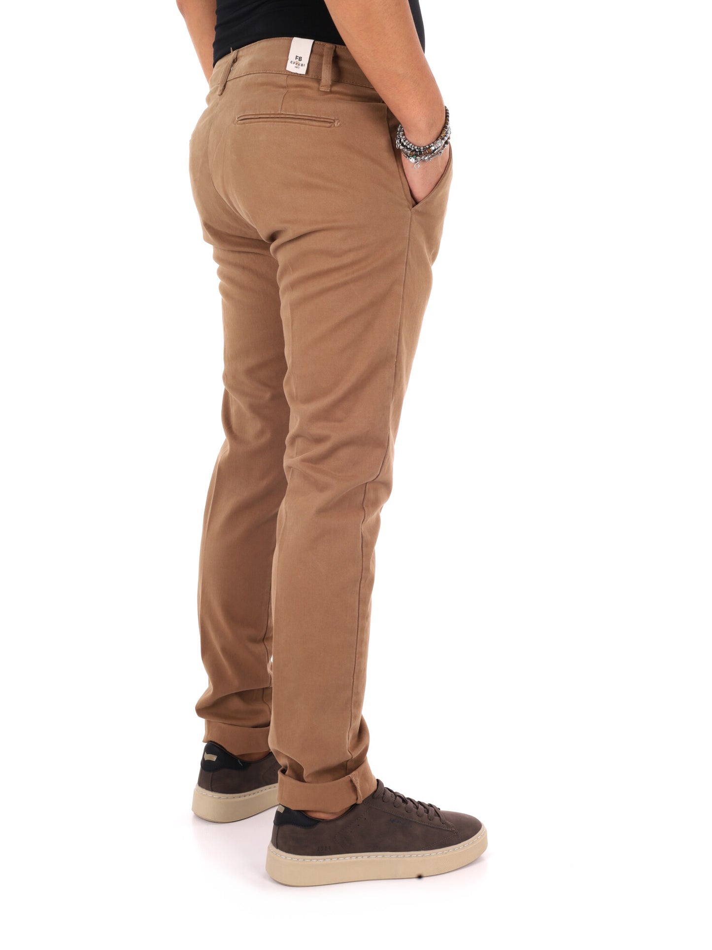 Fb Bing Camme, pantalone da uomo beige