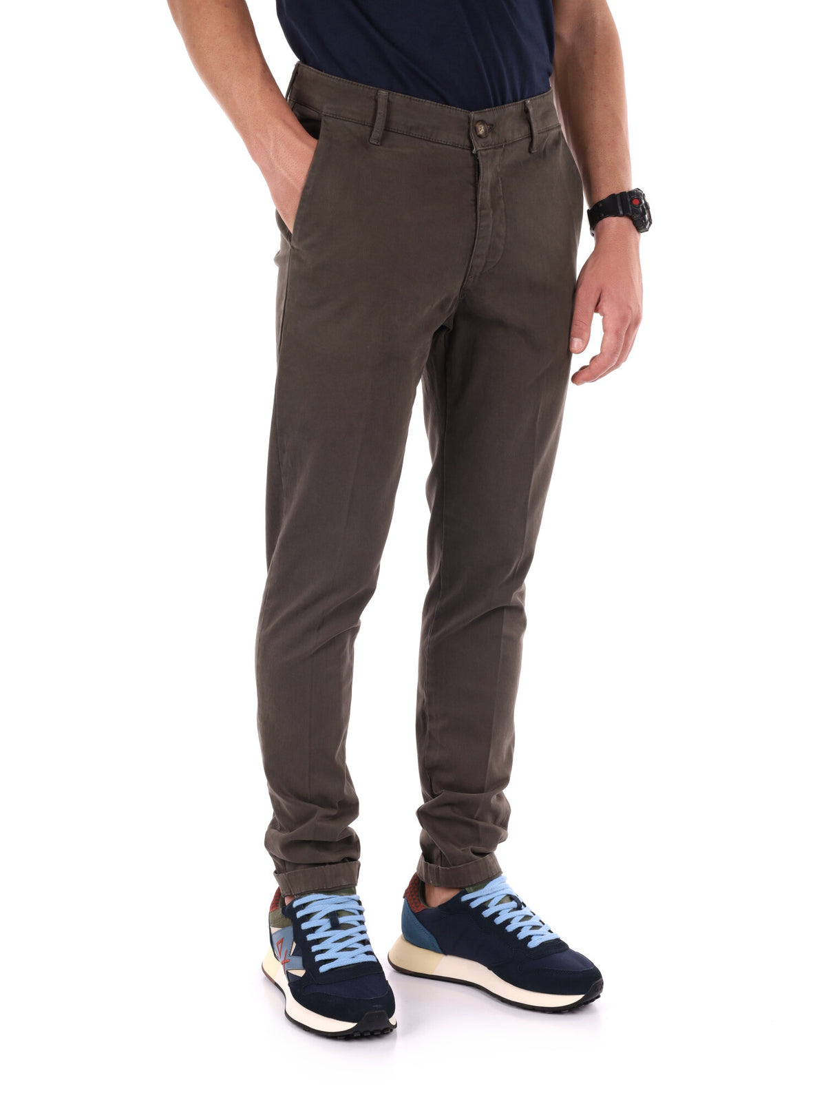 Fb pantalone da uomo fango