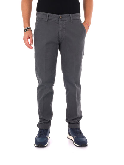 Fb Bing Ferro, pantalone da uomo grigio