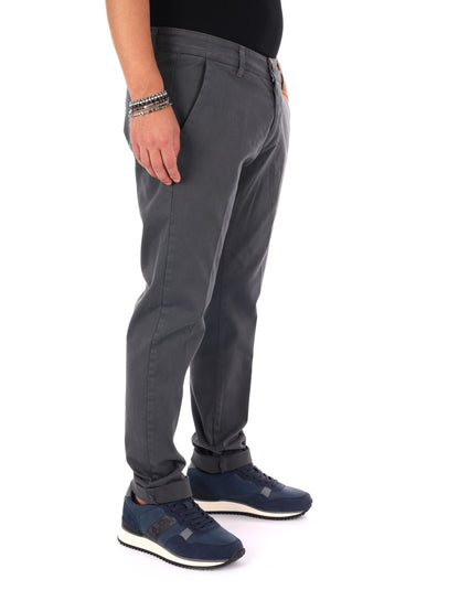 Fb Bing Ferro, pantalone da uomo grigio