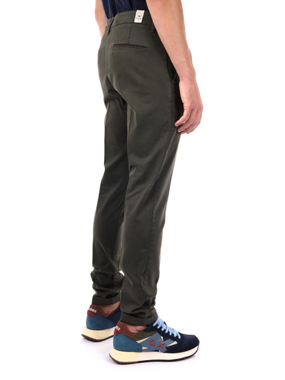 PANTALONE BING FB DA UOMO  VERDE MILITARE