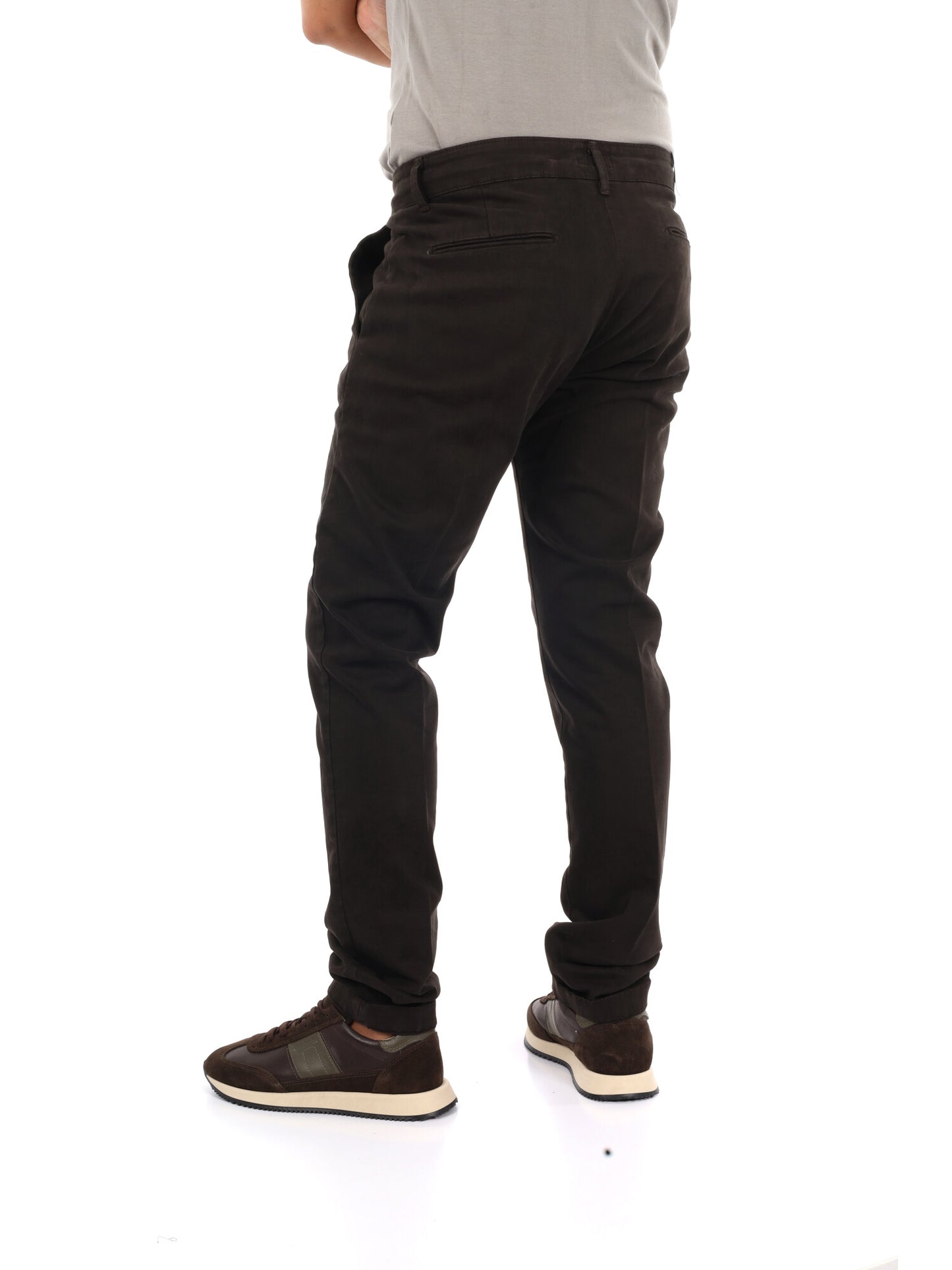 Fb Bing Moro, pantalone da uomo marrone