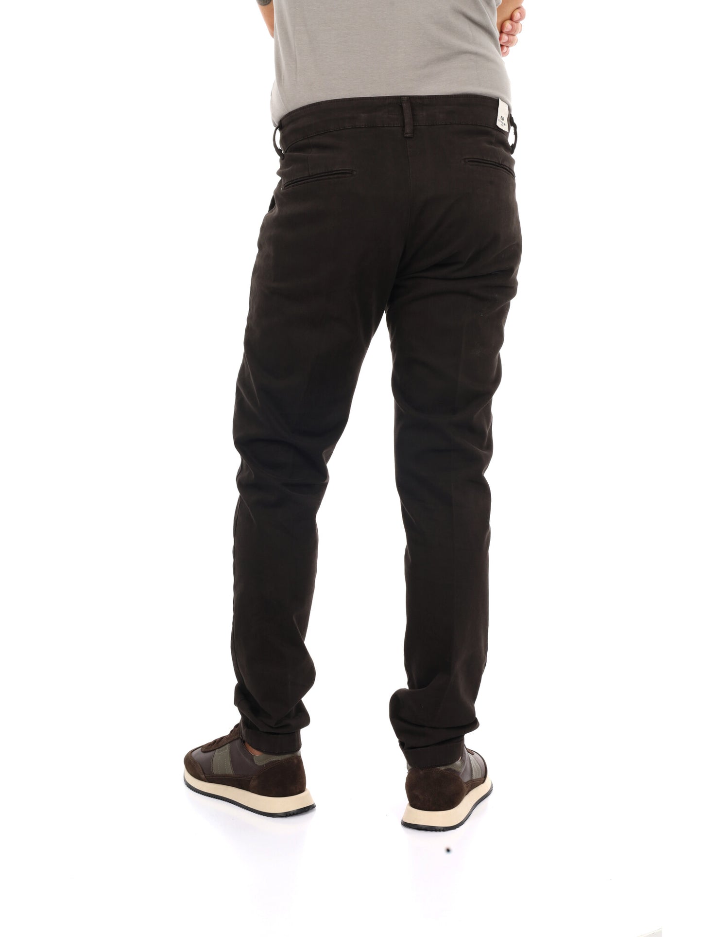 Fb Bing Moro, pantalone da uomo marrone