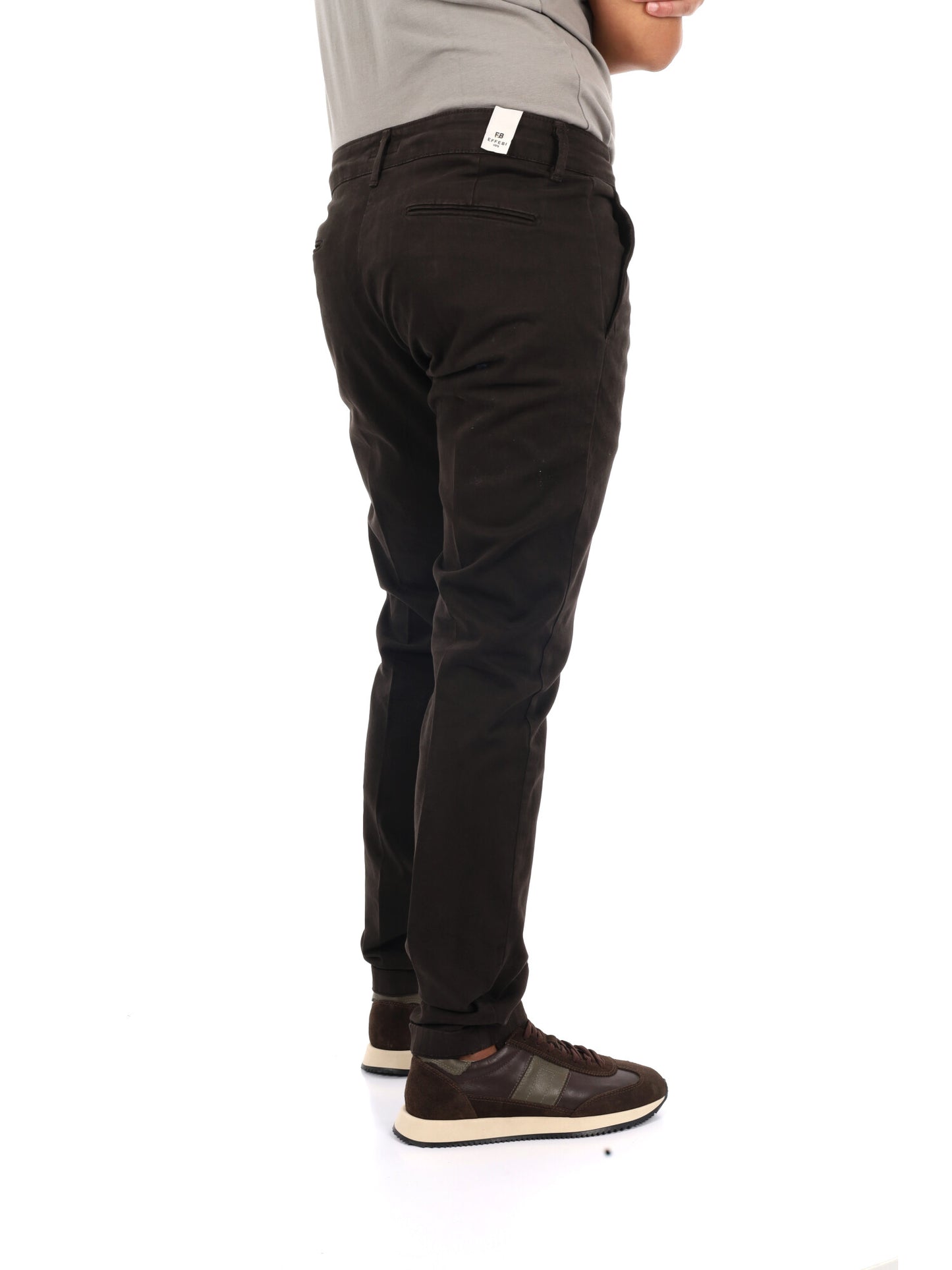Fb Bing Moro, pantalone da uomo marrone