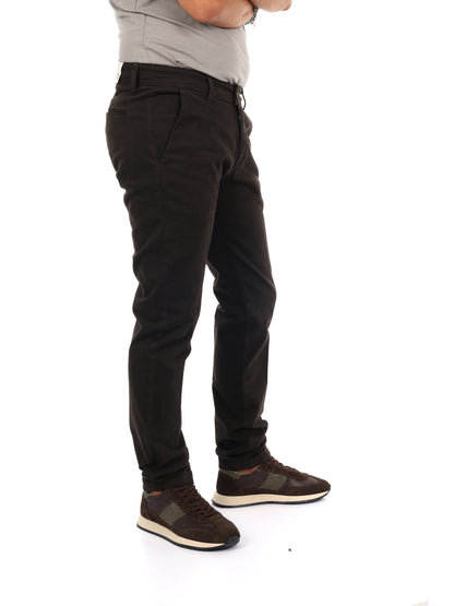 Fb Bing Moro, pantalone da uomo marrone