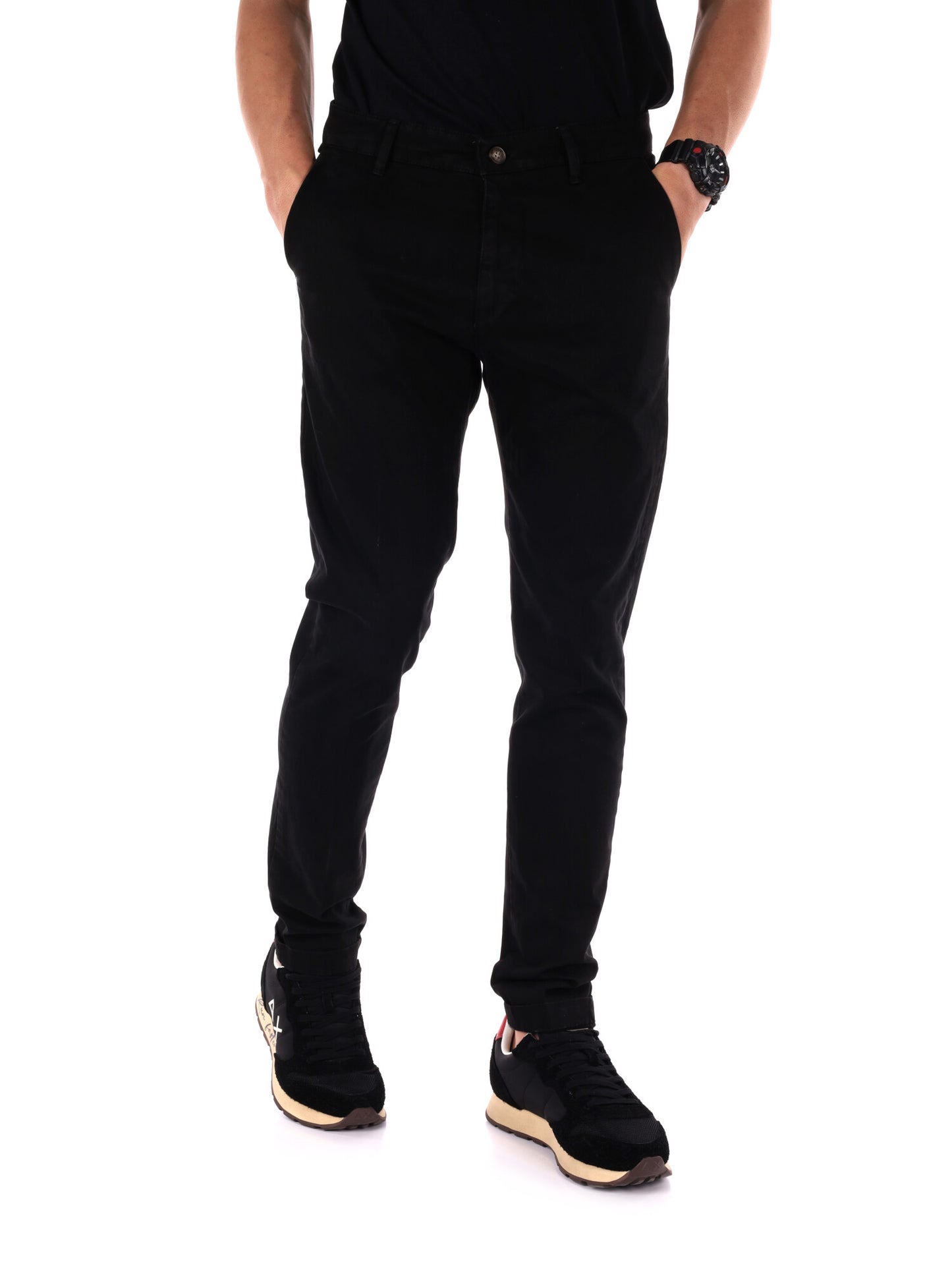 PANTALONE BING FB DA UOMO NERO