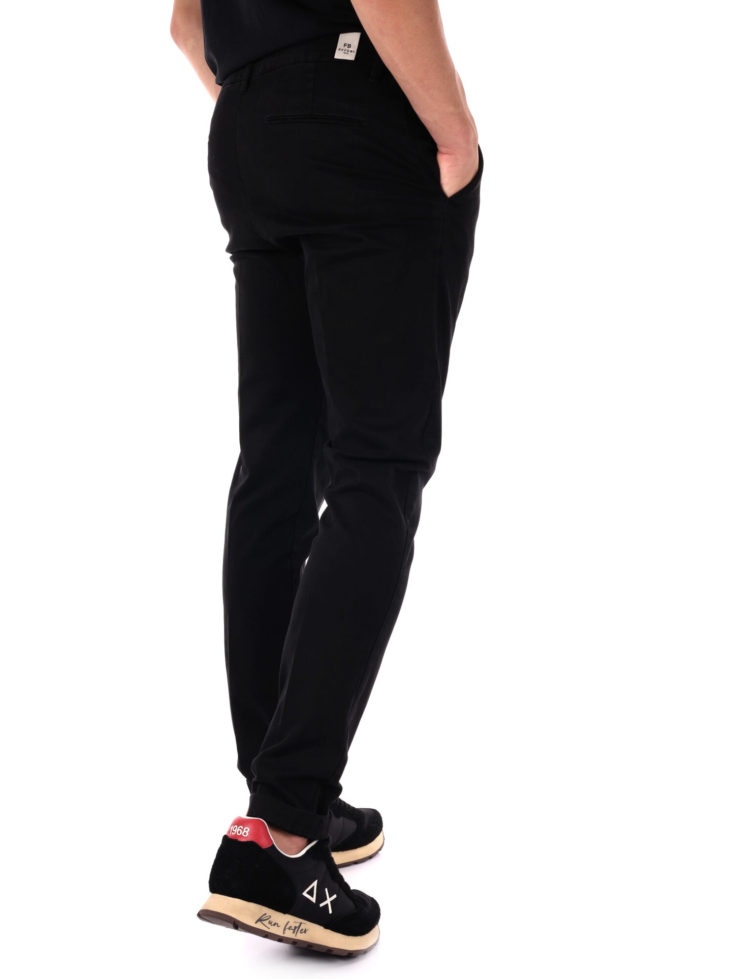 PANTALONE BING FB DA UOMO NERO