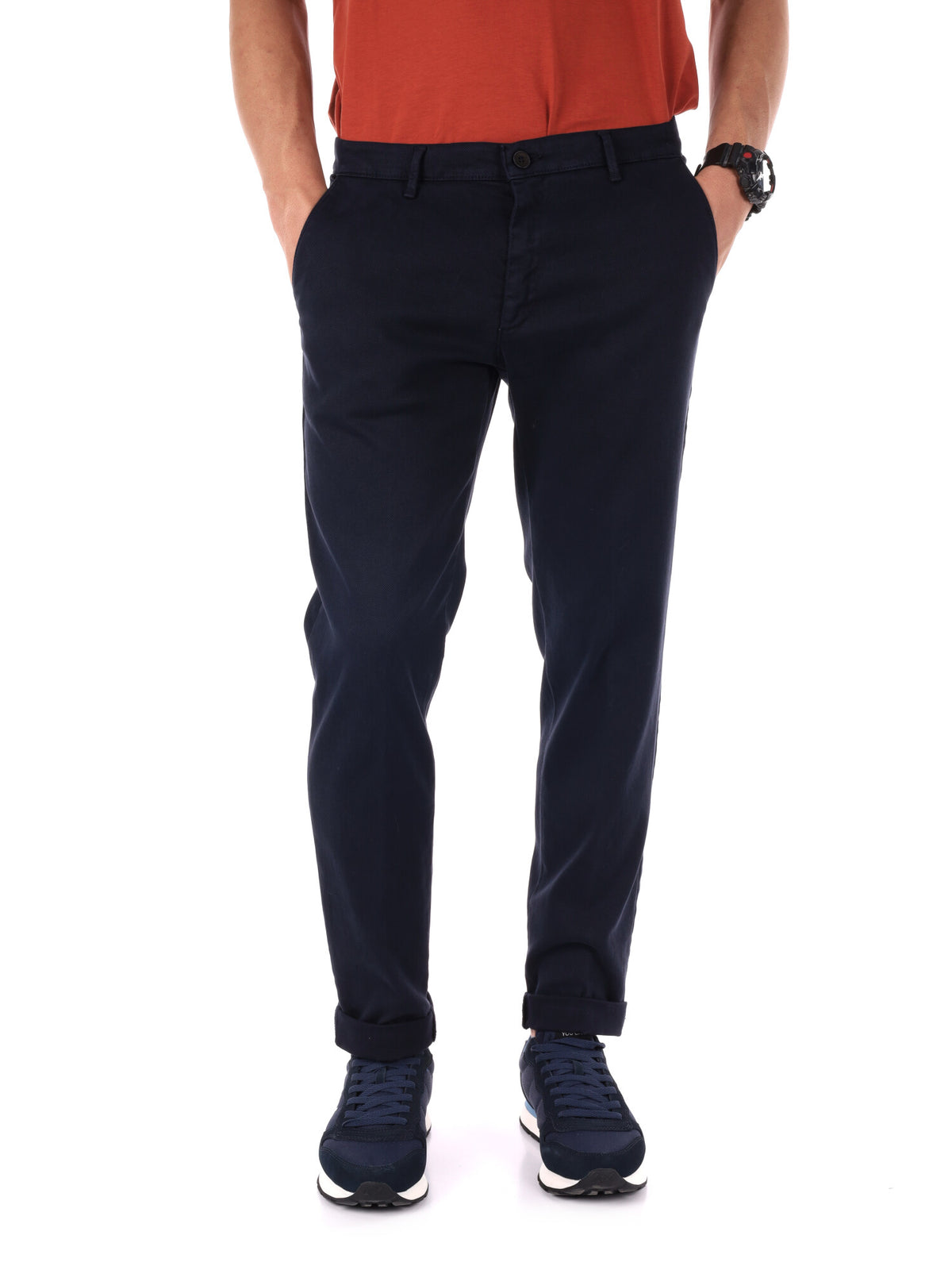 Fb pantalone da uomo blu