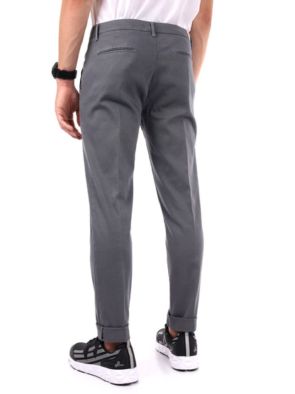 Fb pantalone da uomo grigio