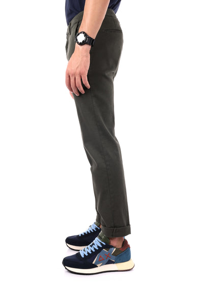 PANTALONE BIRILLO FB DA UOMO VERDE MILITARE