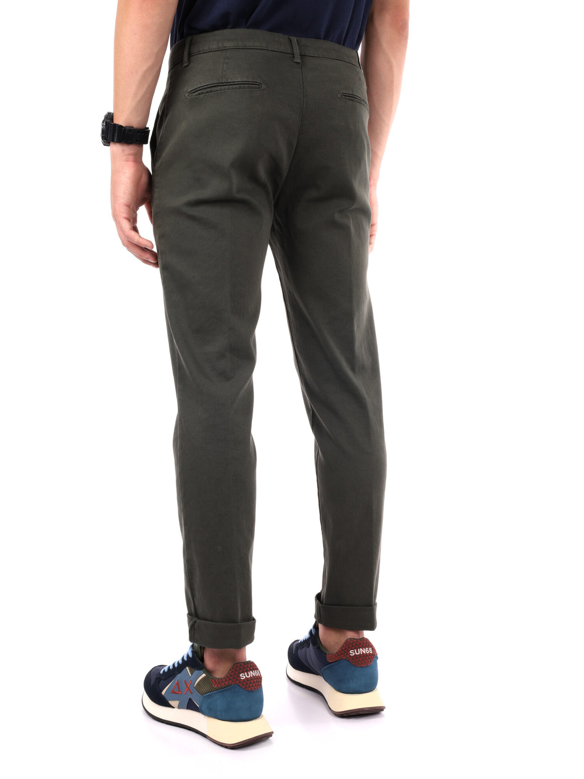 Fb pantalone da uomo verde militare